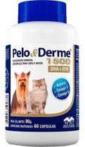 Pelo E Derme Para Cães E Gatos 1500mg Dha+epa 60 Cápsulas. - VETNIL