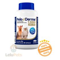 Pelo e Derme Suplemento Vetnil 1500 60 Caps. Pelo e Derme Suplemento Vetnil 1500 60 Caps.