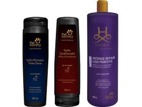 Pelos Claros+ Condicionador 290ml+ Másc Liso Perfeito 480ml
