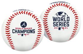Pelota de Béisbol Rawlings Campeones de la Serie Mundial 2021 Atlanta Braves Pelota de Béisbol Rawlings Campeones de la Serie Mundial 2021 Atlanta Braves