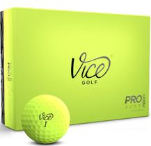 Pelotas de Golf Vice Golf Pro Soft Lima Paquete de 12 Pelotas de Golf Vice Golf Pro Soft Lima Paquete de 12