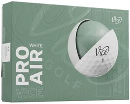 Pelotas de Golf Vice Pro Air Modelo 2025 Blanco 3 Capas