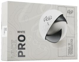 Pelotas de Golf Vice Pro Modelo 2025 Blancas