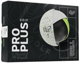 Pelotas de Golf Vice Pro Plus 2025 Lime Black Drip