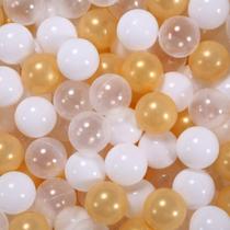 Pelotas para Fosa de Bolas STARBOLO Perla Dorada de Plástico, 100 piezas para Niños Pelotas para Fosa de Bolas STARBOLO Perla Dorada de Plástico, 100 piezas para Niños