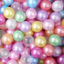 Pelotas para Piscina de Bolas STARBOLO Paquete de 100 en 10 Colores Perla, 5.6 cm