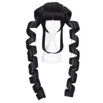 Peluca de Cosplay KAPVXRKI Trigger Happy Havoc Yasuhiro Taeko Celestia Ludenberg Dangan Ronpa, Peluca Sintética Resistente al Calor para Fiesta de Disfraces y Juego de Roles + Gorra para Peluca