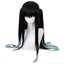 Peluca de Cosplay Soyusunny Tokitou Muichirou de Demon Slayer Peluca de Cosplay Soyusunny Tokitou Muichirou de Demon Slayer