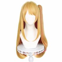 Peluca ZGNGLIZ Anime Oshi no Ko Ruby Hoshino Cabello Largo Rubio