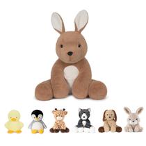 Peluche de Canguro con Peso Niuniu Daddy 1.5 kg para Niños Peluche de Canguro con Peso Niuniu Daddy 1.5 kg para Niños