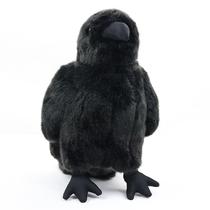 Peluche de pelúcia POPOTATO Large Crow Realistic 24 cm Peluche de pelúcia POPOTATO Large Crow Realistic 24 cm