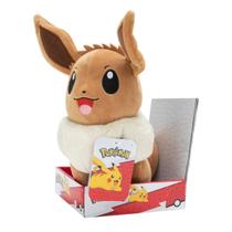 Pelucia 12 Eevee, Pokemon, Sunny Marrom Pelucia 12 Eevee, Pokemon, Sunny Marrom