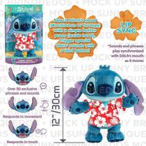 Pelucia 12 Stitch Havaiano Animatronico, Stitch Wow, Sunny Pelucia 12 Stitch Havaiano Animatronico, Stitch Wow, Sunny