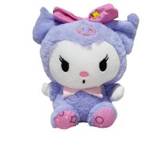 Pelúcia 23cm Kuromi Turma Hello Kitty