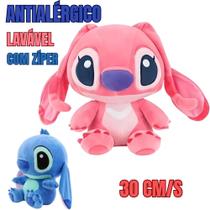 Pelúcia 30cm Macia Antialérgica Lavável com Zíper