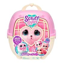 Pelúcia Adotados Scruff A Luvs - Pet Surpresa Rosa - Fun Divirta-se Pelúcia Adotados Scruff A Luvs - Pet Surpresa Rosa - Fun Divirta-se