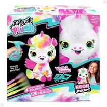 Pelucia Airbrush Unicornio Neon Para Pintar F0166-3 - Fun