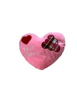 Pelucia almofada de coração best wishs Pelucia almofada de coração best wishs