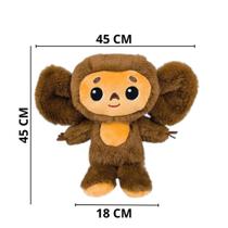 Pelúcia Almofada de Macaco 60cm brinquedo para cestas de presentes macio fofo Presente