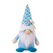Pelúcia ALYRMEI Ocean Day Gnome 7x23 cm azul feita à mão