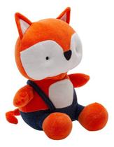 Pelúcia Amiguinhos Floresta Safari Raposa Raposinha Bebe Macio Plush Grande 34cm Fofinho Animais Zip Pelúcia Amiguinhos Floresta Safari Raposa Raposinha Bebe Macio Plush Grande 34cm Fofinho Animais Zip