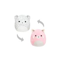 Pelúcia Animais Squishmallows 12cm Macio Flip Mallows Sunny