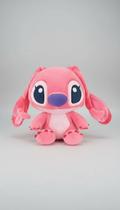 Pelúcia Antialérgica Rosa Alien 30cm Pelúcia Antialérgica Rosa Alien 30cm