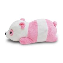 Pelúcia Avocatt Panda Rosa - 30cm - Brinquedo para Crianças e Adultos