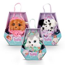 Pelúcia Baby Paws Cachorrinho Multikids Modelo sortido Com Som Interativo