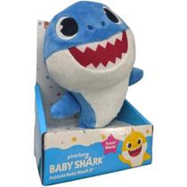 Pelúcia Baby Shark Azul 18cm - Sunny