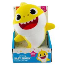 Pelúcia Baby Shark Hipoalergênico Amarelo Sunny - 2356C