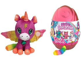 Pelúcia Barbie Ovo Baby Unicórnio Fun Pelúcia Barbie Ovo Baby Unicórnio Fun