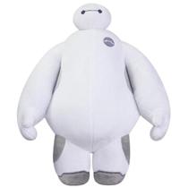 Pelúcia Baymax Big Hero 6 Robô 30 cm Branco para Crianças