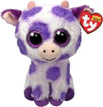 Pelúcia Beanie Boos Ty 16 Cm - Vaquinha Ethel