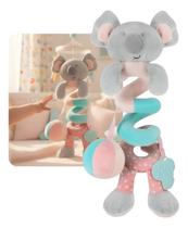 Pelúcia Bebê Brinquedo Safari Coala Mordedor Buba Menina Menino Azul Rosa