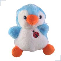 Pelúcia Bebê Pinguim Fofinho Macio Lindo em 3 cores 19cm