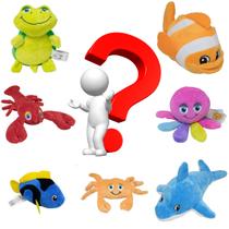 Pelúcia bichinhos do fundo do mar sortida - bbr toys r2865 Pelúcia bichinhos do fundo do mar sortida - bbr toys r2865