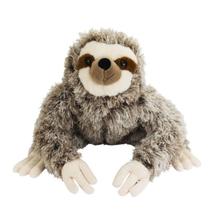 Pelúcia Bicho Preguiça Sentado Sorrindo Realista 33cm Fofy Pelúcia Bicho Preguiça Sentado Sorrindo Realista 33cm Fofy