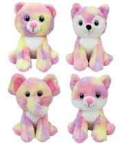 Pelucia bichos color 25cm sortidos - cca brasil Pelucia bichos color 25cm sortidos - cca brasil