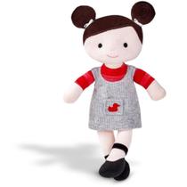 Pelúcia Boneca Lara Morena 35CM Pelúcia Boneca Lara Morena 35CM