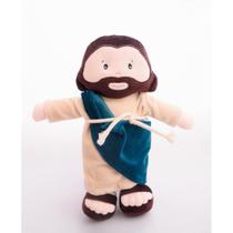 Pelúcia Boneco Religioso Jesus 32CM