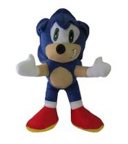 Pelúcia Boneco Sonic 50Cm Grande