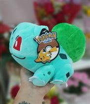 Pelúcia Bulbasaur do Pokémon - 16 cm - Brinquedo Colecionável