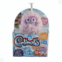 Pelúcia C/ Som Curlimals Artic Pip O Pinguim F01635 - Fun