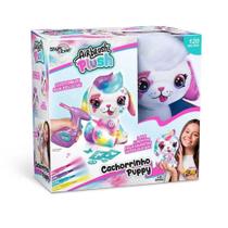 Pelúcia Cachorrinho Puppy Para Pintar Airbrush Plush - Fun F0110-4