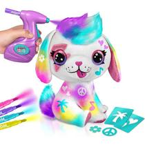 Pelúcia Cachorrinho Puppy para Pintar e Lavar Air Brush - FUN
