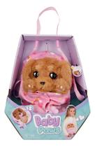 Pelúcia Cachorro Baby Paws Cocker com Bolsinha Multikids