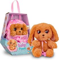 Pelúcia Cachorro Baby Paws Cocker com Bolsinha Multikids