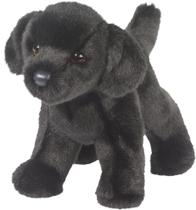 Pelúcia Cachorro Douglas Bear - Labrador Preto 25cm