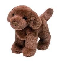 Pelúcia Cachorro Labrador Chocolate Sylvia Douglas 25 cm